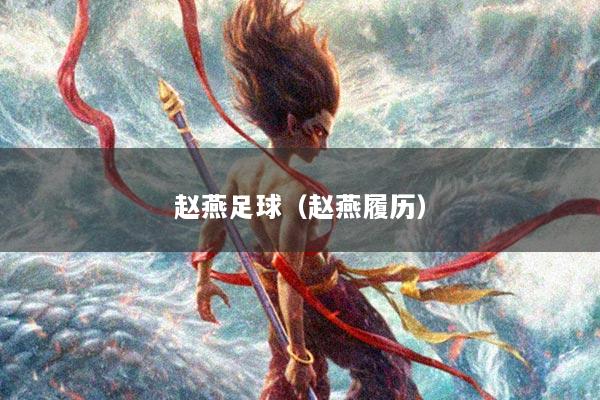 赵燕足球（赵燕履历）